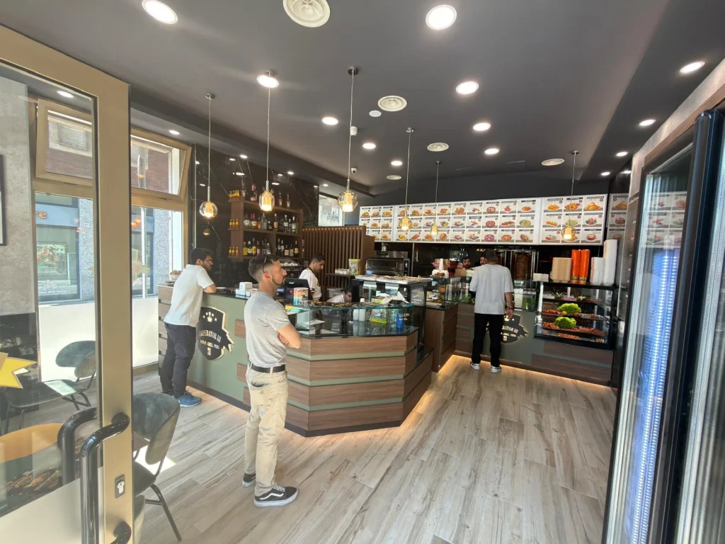 Imperator Kebap Alessandria, interno del locale