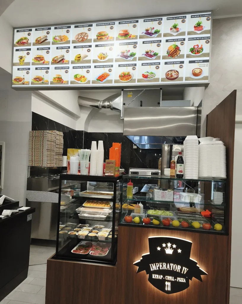Imperator Kebap Rapallo, interno del locale